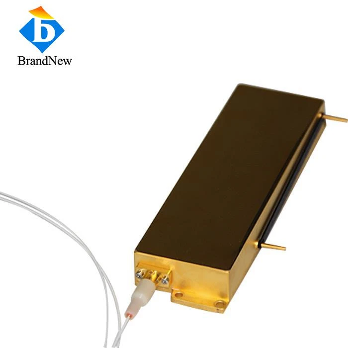 Laser à diode couplée par fibre à longueur d'onde stabilisée haute puissance